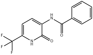 N-(2-oxo-6-(trifluoromethyl)-1,2-dihydropyridin-3-yl)benzamide