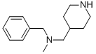 N-METHYL-N-(PHENYLMETHYL)-4-PIPERIDINEMETHANAMINE