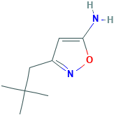 5-Isoxazolamine,3-(2,2-dimethylpropyl)-(9CI)