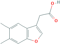 (5,6-Dimethyl-benzofuran-3-yl)-acetic acid