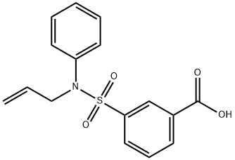 3-[phenyl(prop-2-en-1-yl)sulfamoyl]benzoic acid