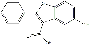 5-HYDROXY-2-PHENYL-1-BENZOFURAN-3-CARBOXYLIC ACID