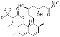 (3R,5R)-3,5-Dihydroxy-7-[(1S)-2β,6α-dimethyl-8α-[[(S)-2-methylbutanoyl]oxy]-1,2,6,7,8,8aβ-hexahydronaphthalene-1β-yl]heptanoic acid