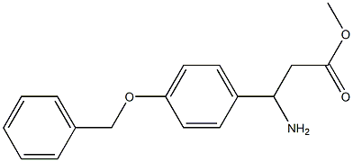 methyl 3-Amino-3-[4-(phenylmethoxy)phenyl]propionate