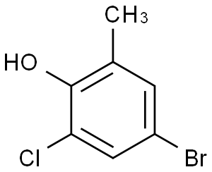 5-Bromo-3-chloro-2-hydroxytoluene, 4-Bromo-6-chloro-o-cresol