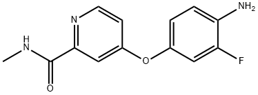 4-(4-Amino-3-fluorophenoxy)pyridine-2-carboxylic acid methylamine