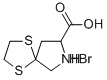 1,4-DITHIA-7-AZASPIRO(4,4)NONANE-8-(S)-CARBOXYLIC ACID HYDROBROMIDE