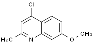 2-甲基-4-氯-7-甲氧基喹啉