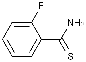Benzenecarbothioamide, 2-fluoro- (9CI)