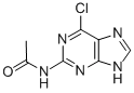 N-(6-chloro-5H-purin-2-yl)acetamide