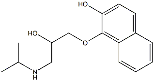 1-[2-hydroxy-3-(propan-2-ylamino)propoxy]naphthalen-2-ol