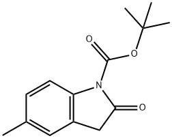 H-Indole-1-carboxylic acid, 2,3-dihydro-5-methyl-2-oxo-, 1,1-dimethylethyl ester