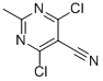 4,6-dichloro-2-methyl-5-pyrimidinecarbonitrile