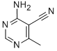 4-amino-6-methylpyrimidine-5-carbonitrile