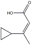 (Z)-3-环丙基丁-2-烯酸