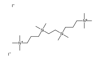 3-[2-[dimethyl-[3-(trimethylazaniumyl)propyl]silyl]ethyl-dimethylsilyl]propyl-trimethylazanium,diiodide