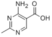 5-Pyrimidinecarboxylic acid, 4-amino-2-methyl-