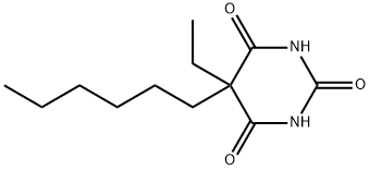 2,4,6(1H,3H,5H)-Pyrimidinetrione, 5-ethyl-5-hexyl-