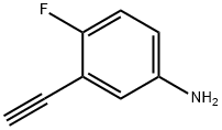 Benzenamine, 3-ethynyl-4-fluoro- (9CI)