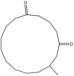 (±)-7-methylcyclopentadecane-1,5-dione