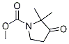 2,2-diMethyl-3-oxo-1-Pyrrolidinecarboxylic acid Methyl ester