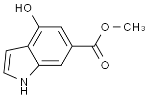 1H-Indole-6-carboxylic acid, 4-hydroxy-, Methyl ester