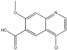 4-chloro-7-methoxyquinoline-6-carboxylic acid