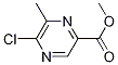 2-Pyrazinecarboxylic acid, 5-chloro-6-methyl-, methyl ester