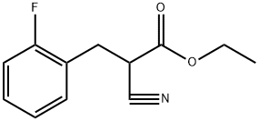 Benzenepropanoic acid, α-cyano-2-fluoro-, ethyl ester