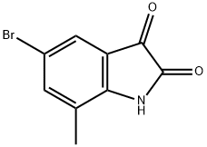 1H-Indole-2,3-dione,5-bromo-7-methyl-
