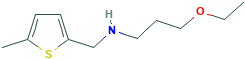 2-Thiophenemethanamine,N-(3-ethoxypropyl)-5-methyl-(9CI)