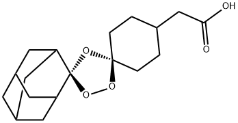 cis-Dispiro[cyclohexane-1,3'-[1,2,4]trioxolane-5',2''-tricyclo[3.3.1.13,7]decane]-4-acetic Acid