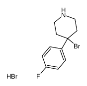 4-Brom-4-(4-fluor-phenyl)-piperidin, Hydrobromid