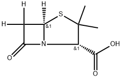 (2S-cis)-3,3-Dimethyl-7-oxo-4-thia-1-azabicyclo[3.2.0]heptane-6,6-d2-2-carboxylic Acid