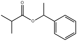 2-Methylpropanoic acid 1-phenylethyl ester