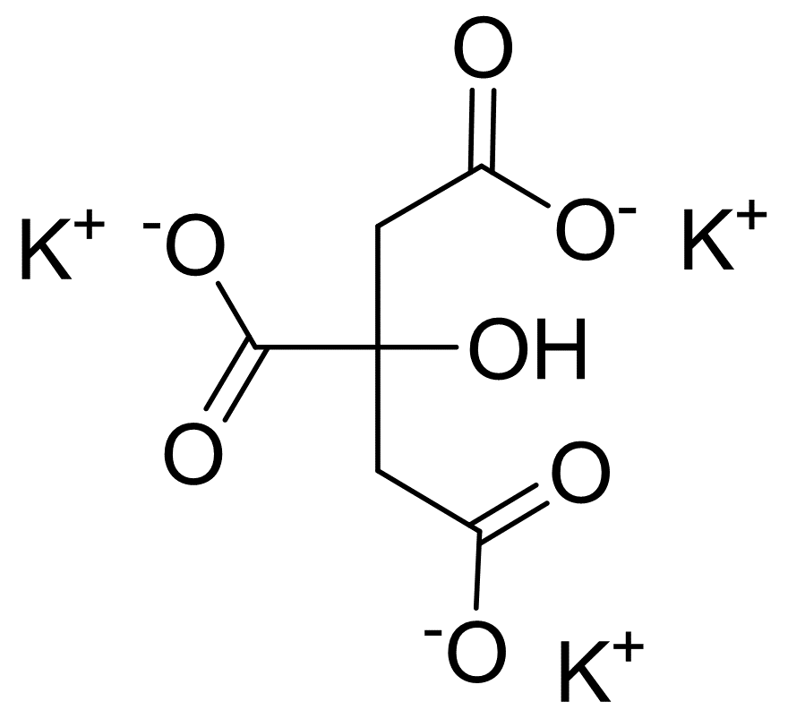 Potassium acid citrate