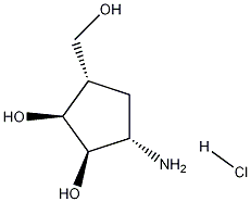 (1R,2S,3R,5R)-3-氨基-5-(羟甲基)环戊烷-1,2-二醇盐酸