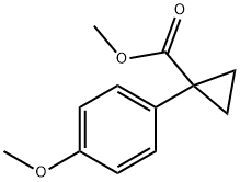 1-(4-methoxyphenyl)cyclopropanecarboxylic acid methyl ester