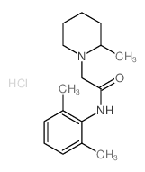 1-Piperidineacetamide, N-(2,6-dimethylphenyl)-2-methyl-, monohydrochloride (9CI)