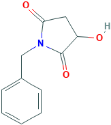 N-苄基-2-羟基丁二酰亚胺