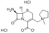 (R,R)-7-Amino-3-(1-methylpyrrolidinio)methyl-3-cephem-4-carboxylatehydrochloride