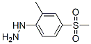 Hydrazine, [2-methyl-4-(methylsulfonyl)phenyl]- (9CI)
