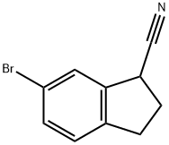 6-溴-2,3-二氢-1H-茚-1-甲腈