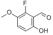 Benzaldehyde, 2-fluoro-6-hydroxy-3-methoxy- (9CI)
