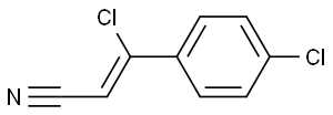 (Z)-3-Chloro-3-(4-chlorophenyl)acrylonitrile