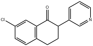 7-Chloro-3,4-dihydro-2-(3-pyridyl)-1(2H)-naphthalenone