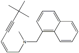 N-甲基-N-(1-萘甲基)-6,6-三甲基-2(Z)-烯-4-炔-1-己胺