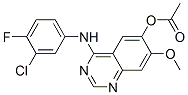 4-(3-氯-4-氟苯氨基)-7-甲氧基喹唑啉-6-醋酸盐