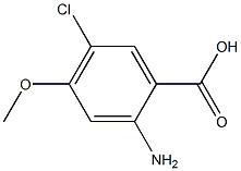 2-氨基-5-氯 -4-甲氧基苯甲酸