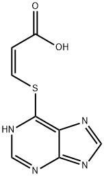 (Z)-3-(9H-purin-6-ylthio)acrylic acid